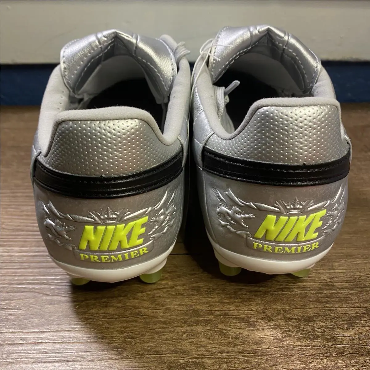 Nike shoes - Nike Premier 3 - Premier - At5889-004 - Metallic Silver Volt Green (UPC: 0196969001643) 8