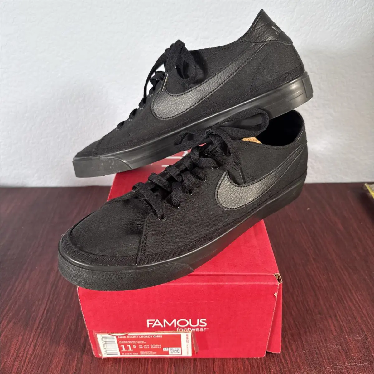 Nike shoes - Nike Court Legacy - Court Legacy - DJ1972-001 - Black (UPC: 194956888383) 0