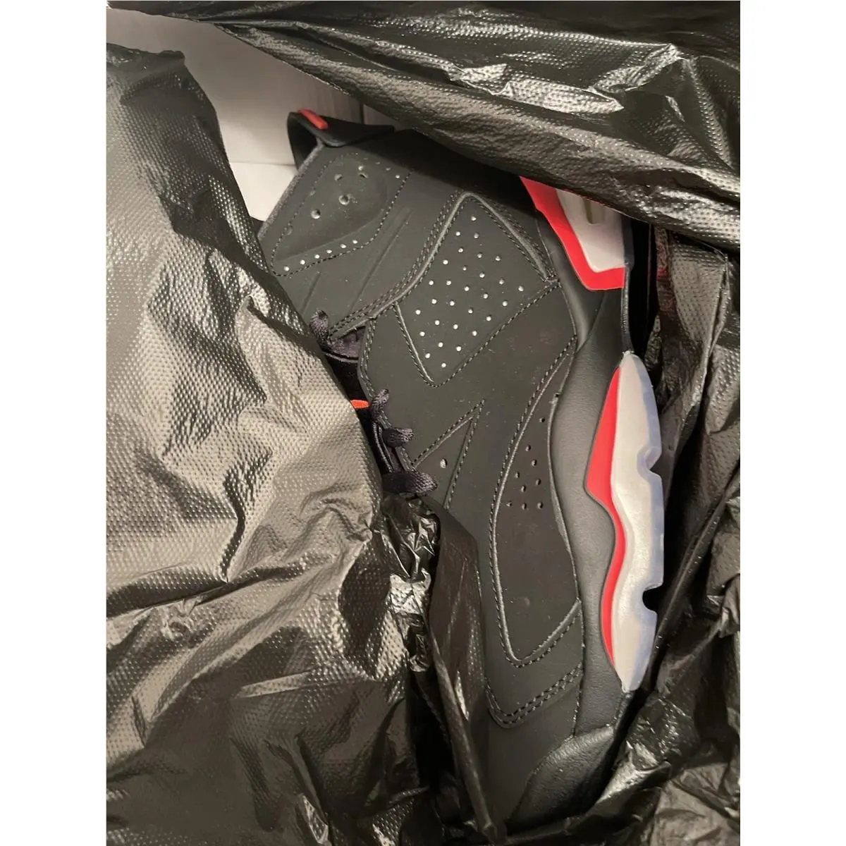 Nike Air Jordan 6 Retro Black Infrared 30664 020 Men’s Size 10 Shoe