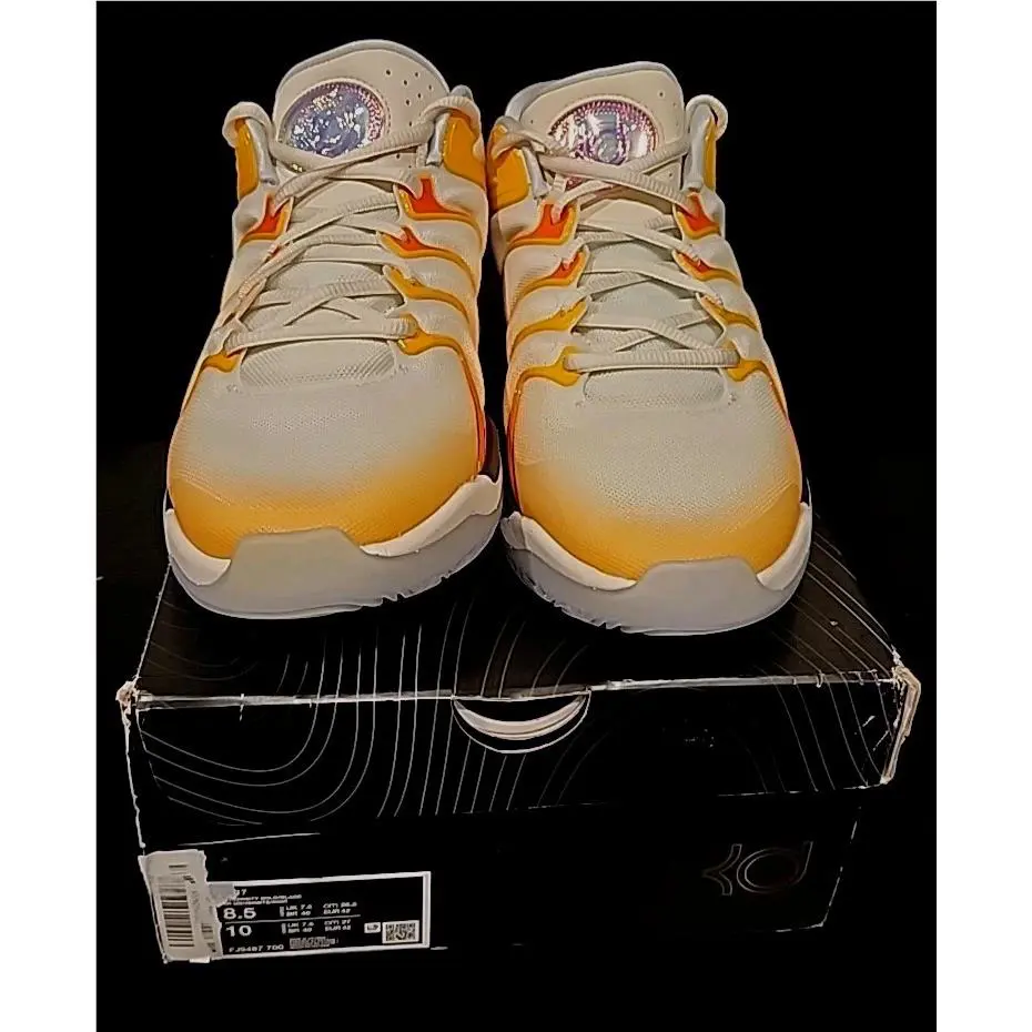 Nike shoes - Nike Kevin Durant KD 17 Sunrise - FJ9487-700 - White 1