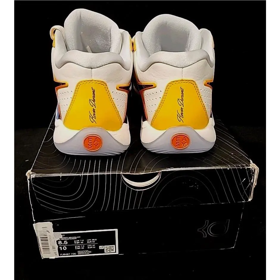Nike shoes - Nike Kevin Durant KD 17 Sunrise - FJ9487-700 - White 2