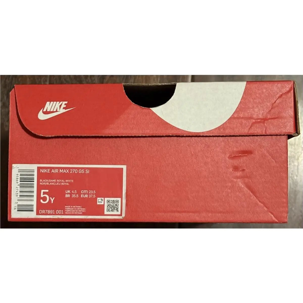 Nike shoes - Nike Air Max 270 - Air Max - DO5869-001 - Black / Royal 5