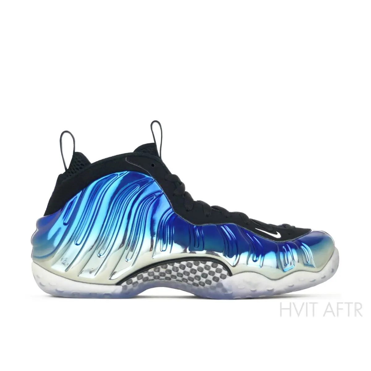 Nike shoes - Nike Air Foamposite One - Air Foamposite One - 575420-008 - Metallic Silver/White/Dark Neon Royal/Black (UPC: 886912252733) 0