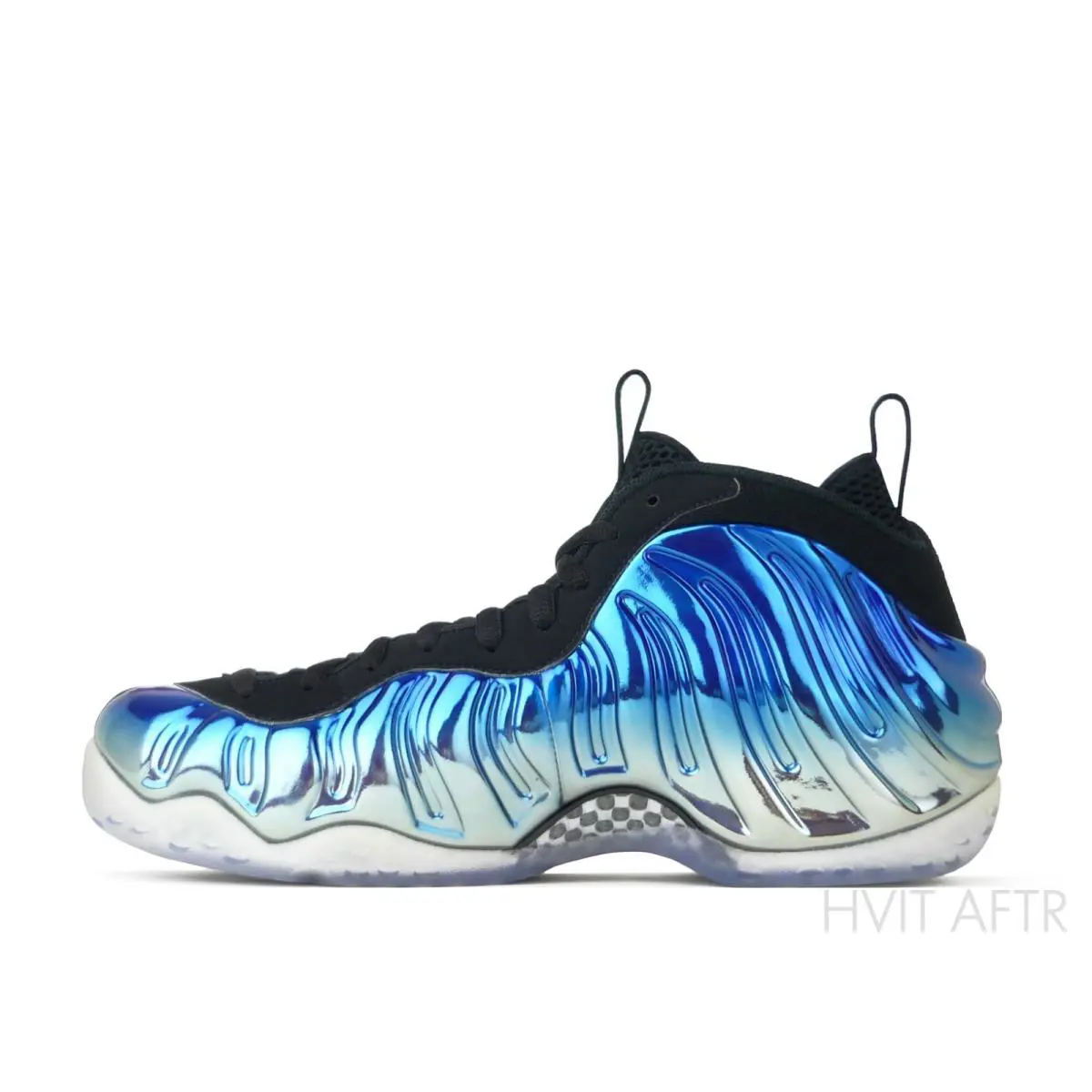 Nike shoes - Nike Air Foamposite One - Air Foamposite One - 575420-008 - Metallic Silver/White/Dark Neon Royal/Black (UPC: 886912252733) 1