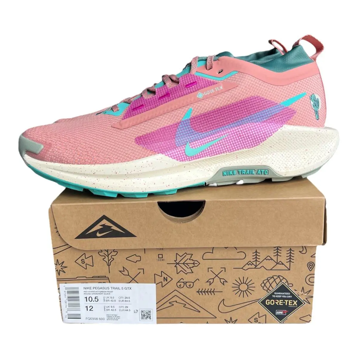 Nike shoes - Nike Pegasus Trail 5 Gore-Tex - Multicolor 0