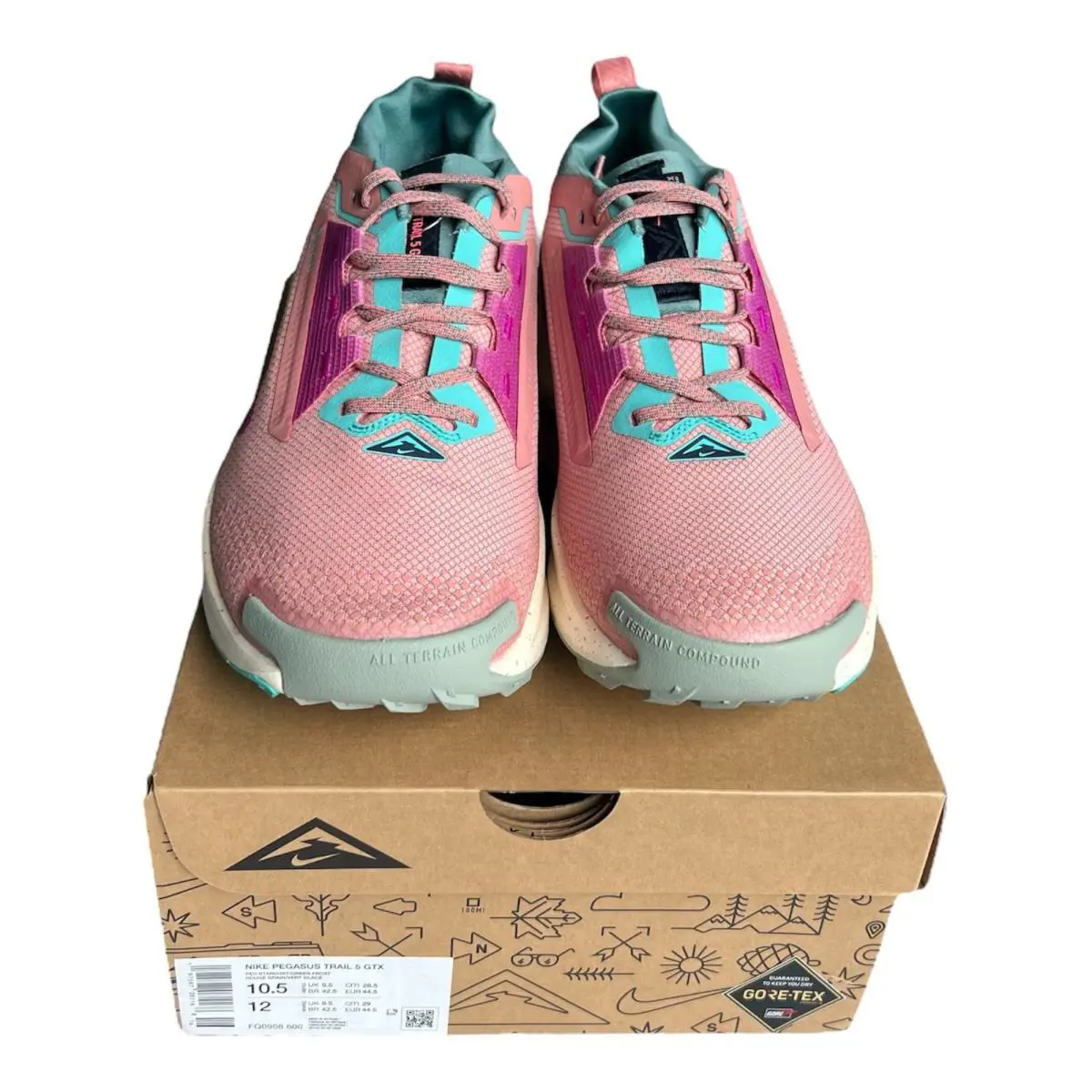Nike shoes - Nike Pegasus Trail 5 Gore-Tex - Multicolor 1