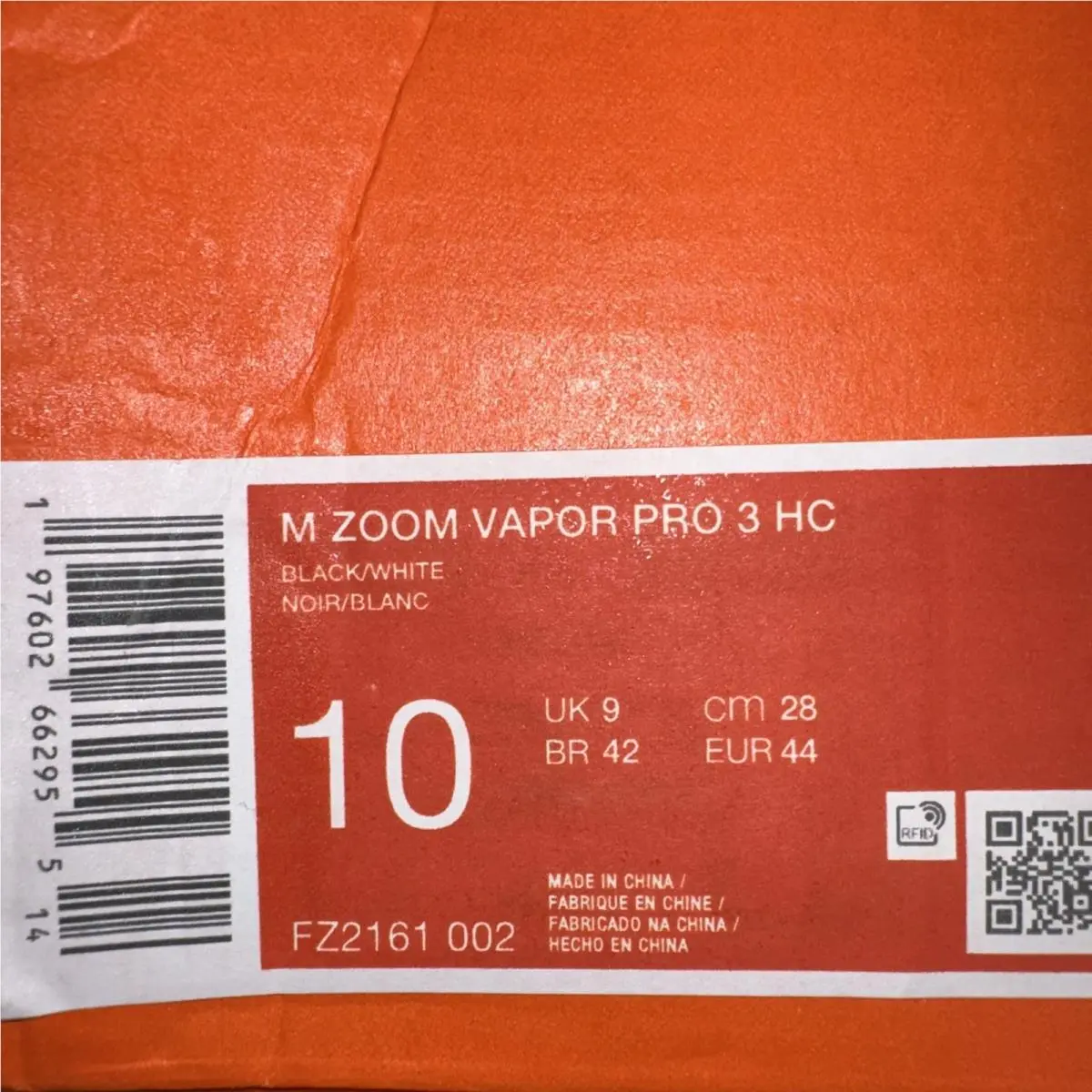 Nike shoes - Nike Zoom Vapor - Zoom Vapor - FZ2161-002 - Black 4