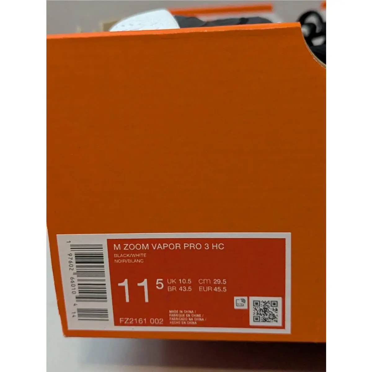 Nike shoes - Nike Vapor Pro - Vapor Pro - FZ2161-002 - Black 3