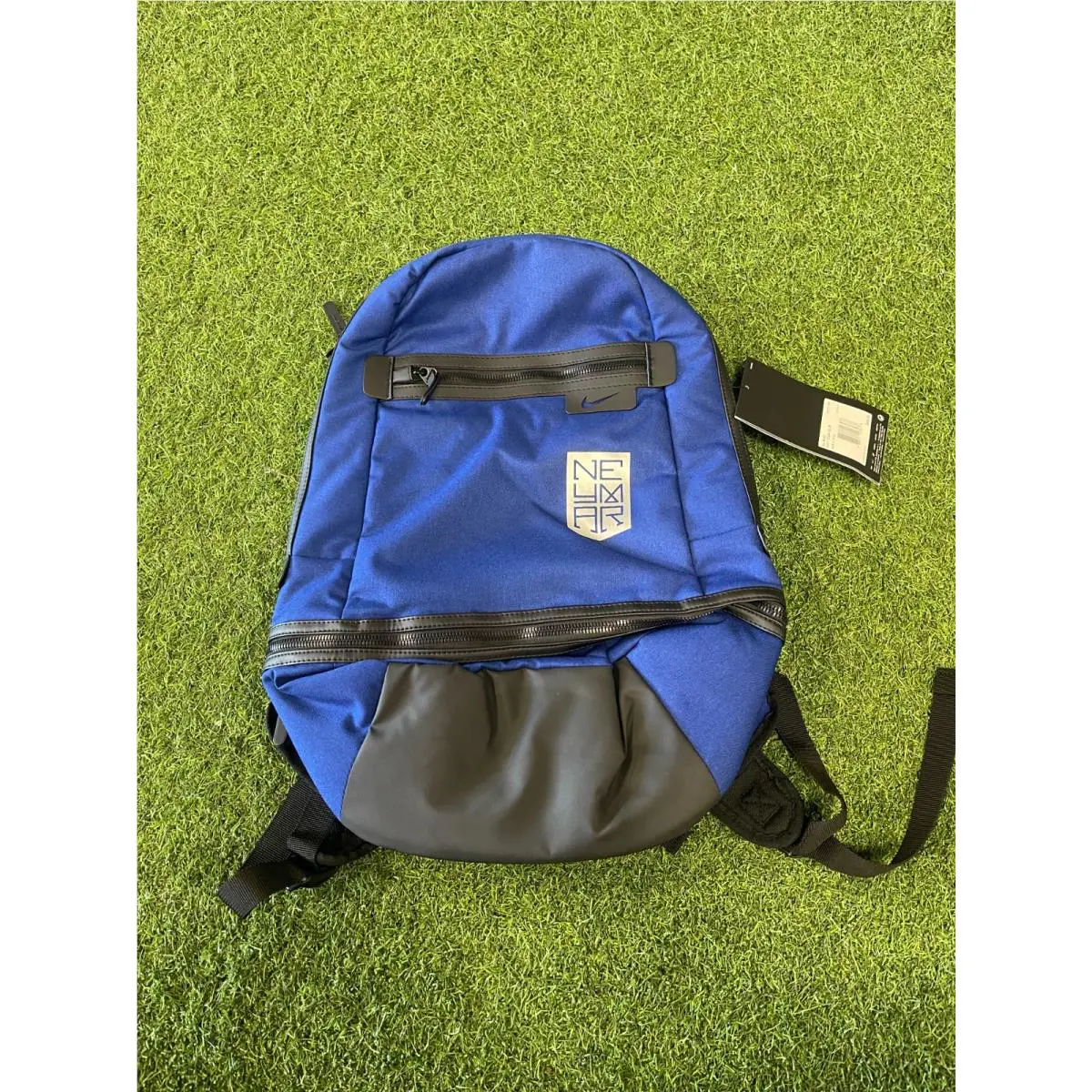 Nike 2019 Neymar JR Premium Soccer Backpack Bag - Royal Blue/ Grey/ Black