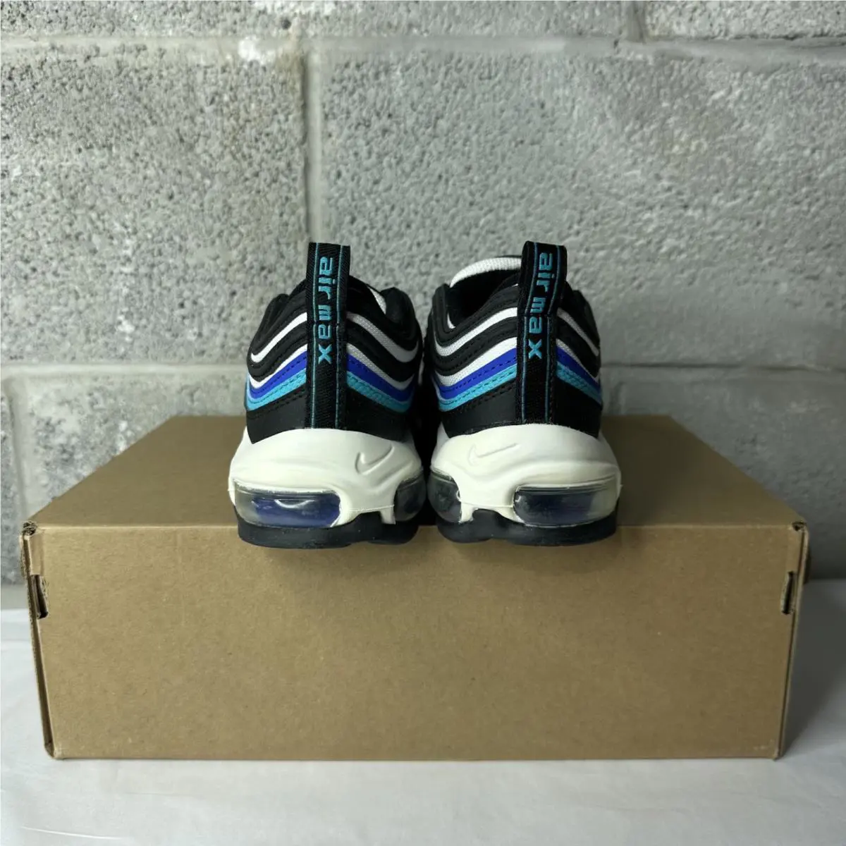 Nike shoes - Nike Air Max 97 - Air Max - 921522 019 - Black/Oracle Aqua-White (UPC: 194272725256) 2