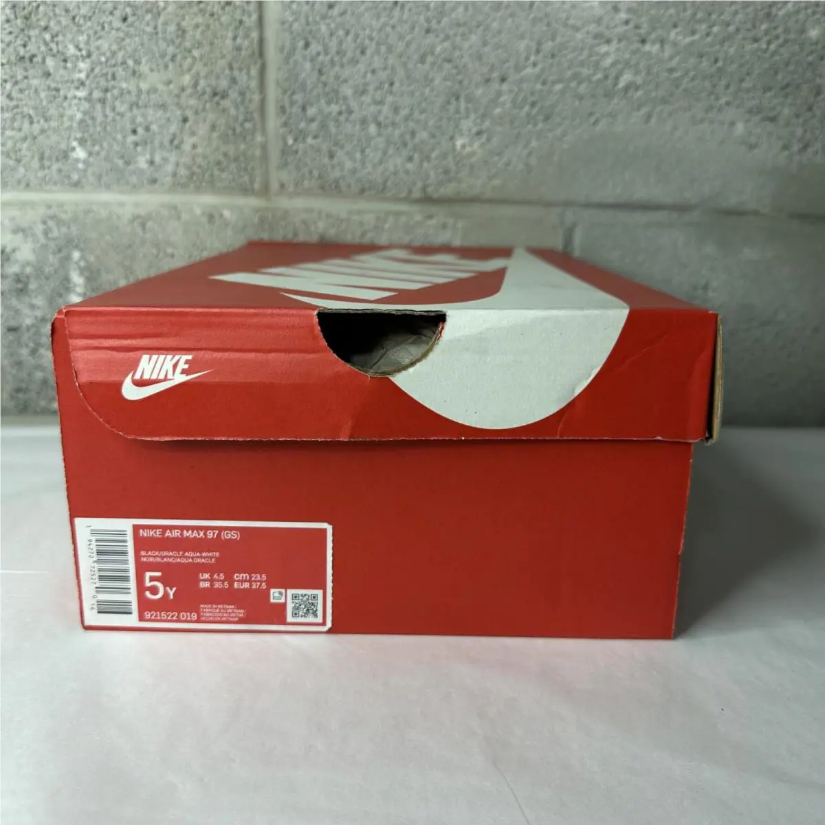 Nike shoes - Nike Air Max 97 - Air Max - 921522 019 - Black/Oracle Aqua-White (UPC: 194272725256) 4