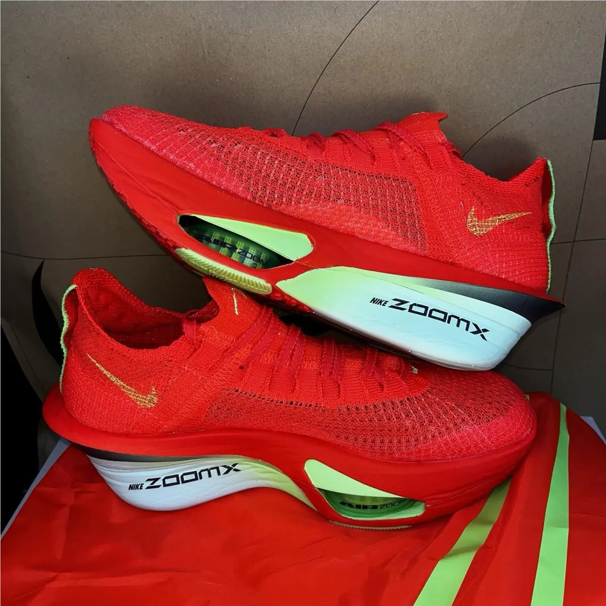 Nike shoes - Nike Air Zoom Alphafly NEXT% 3 - FD8315-600 - Bright Crimson/Cave Purple (UPC: 197859137138) 0