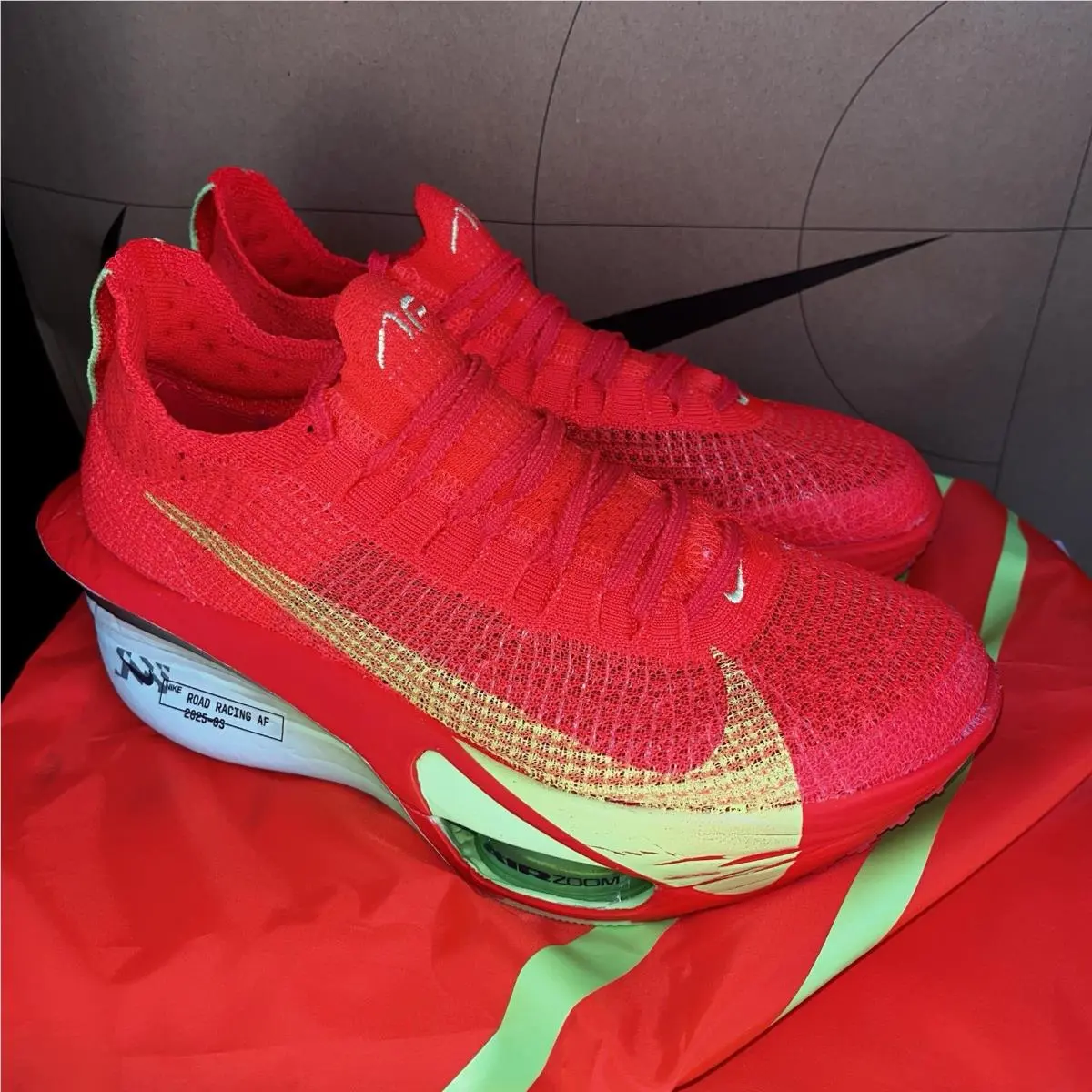 Nike shoes - Nike Air Zoom Alphafly NEXT% 3 - FD8315-600 - Bright Crimson/Cave Purple (UPC: 197859137138) 1