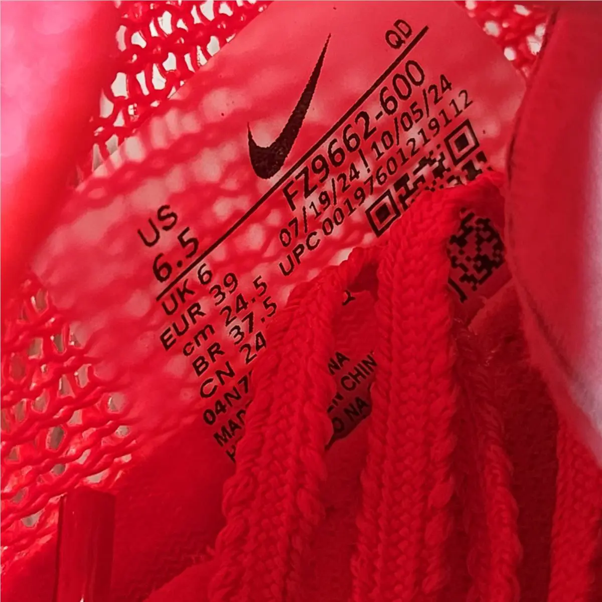 Nike shoes - Nike Zoom Superfly Elite - Zoom Superfly Elite - FZ9662-600 - Bright Crimson 4