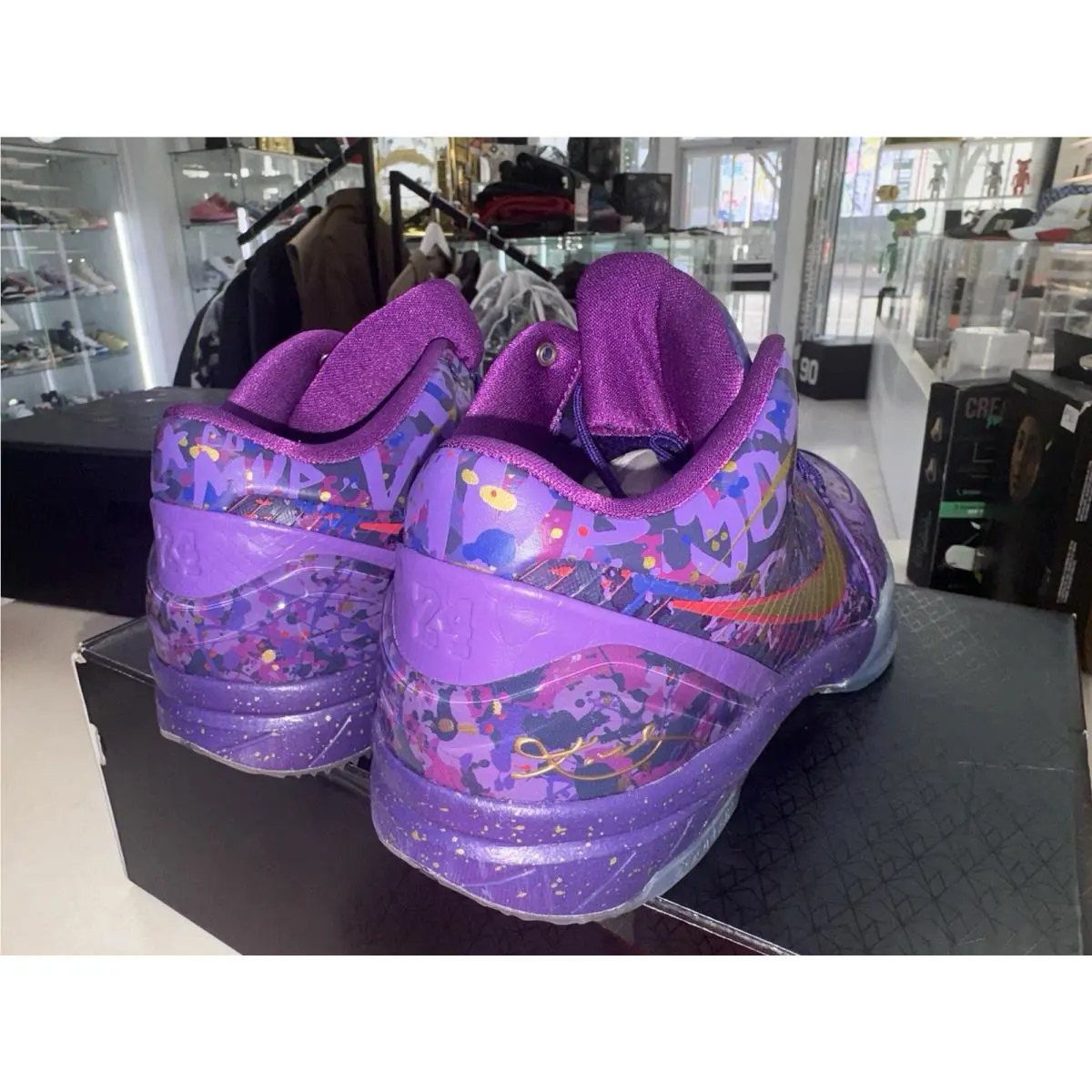 Nike shoes - Nike Zoom Kobe IV - Zoom Kobe - 639693-500 - Purple 1