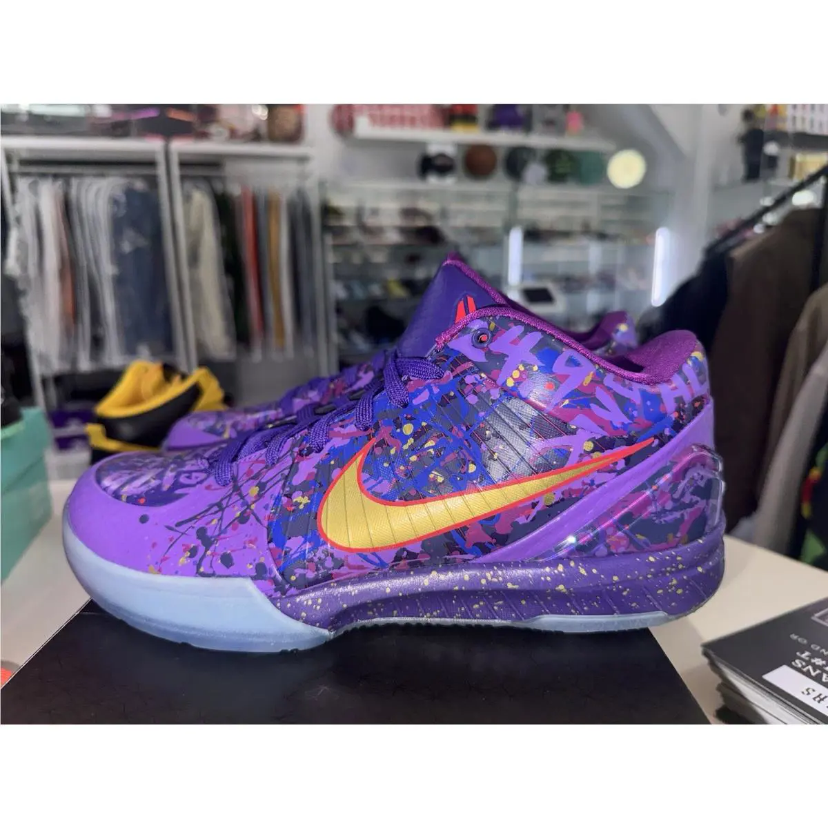 Nike shoes - Nike Zoom Kobe IV - Zoom Kobe - 639693-500 - Purple 2