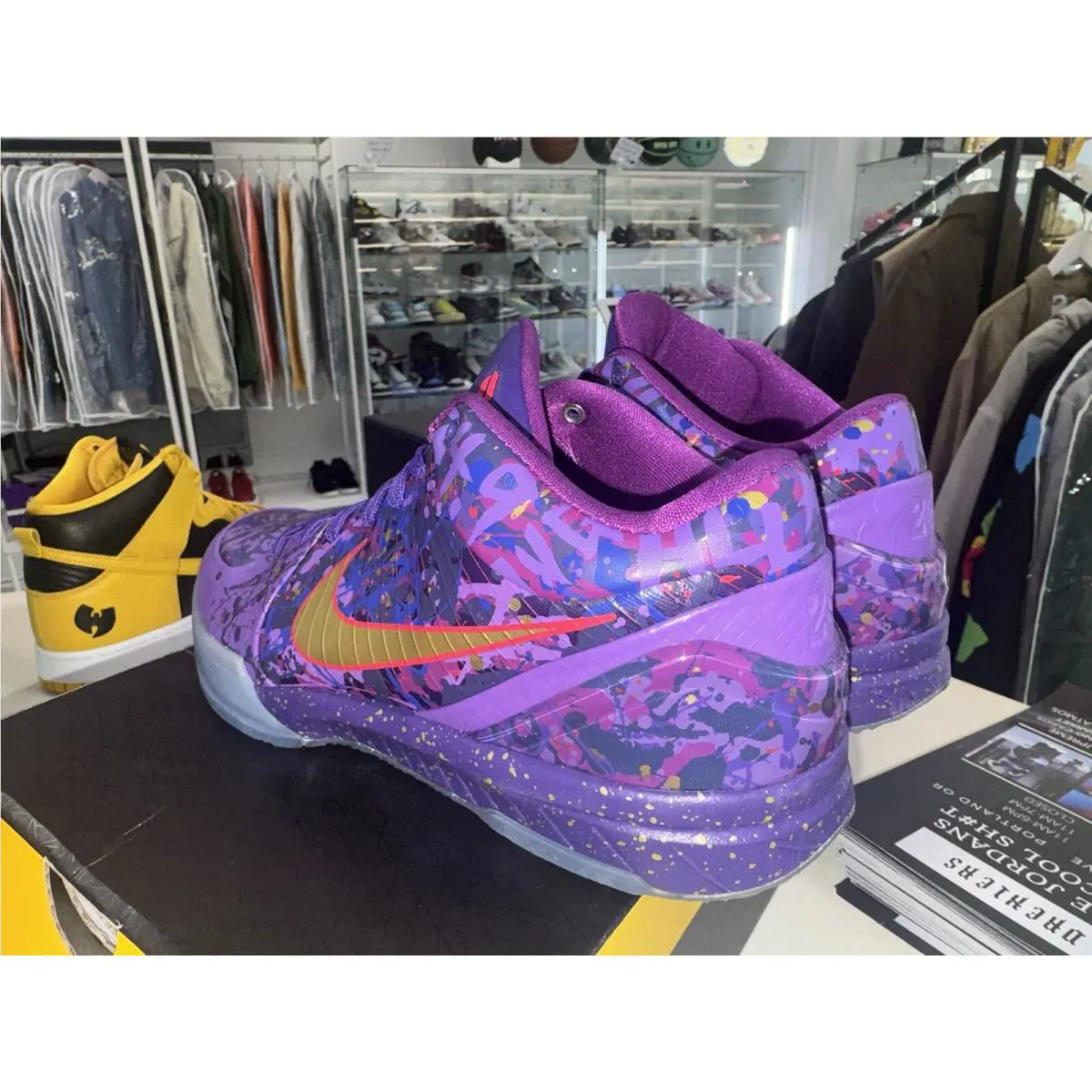 Nike shoes - Nike Zoom Kobe IV - Zoom Kobe - 639693-500 - Purple 4