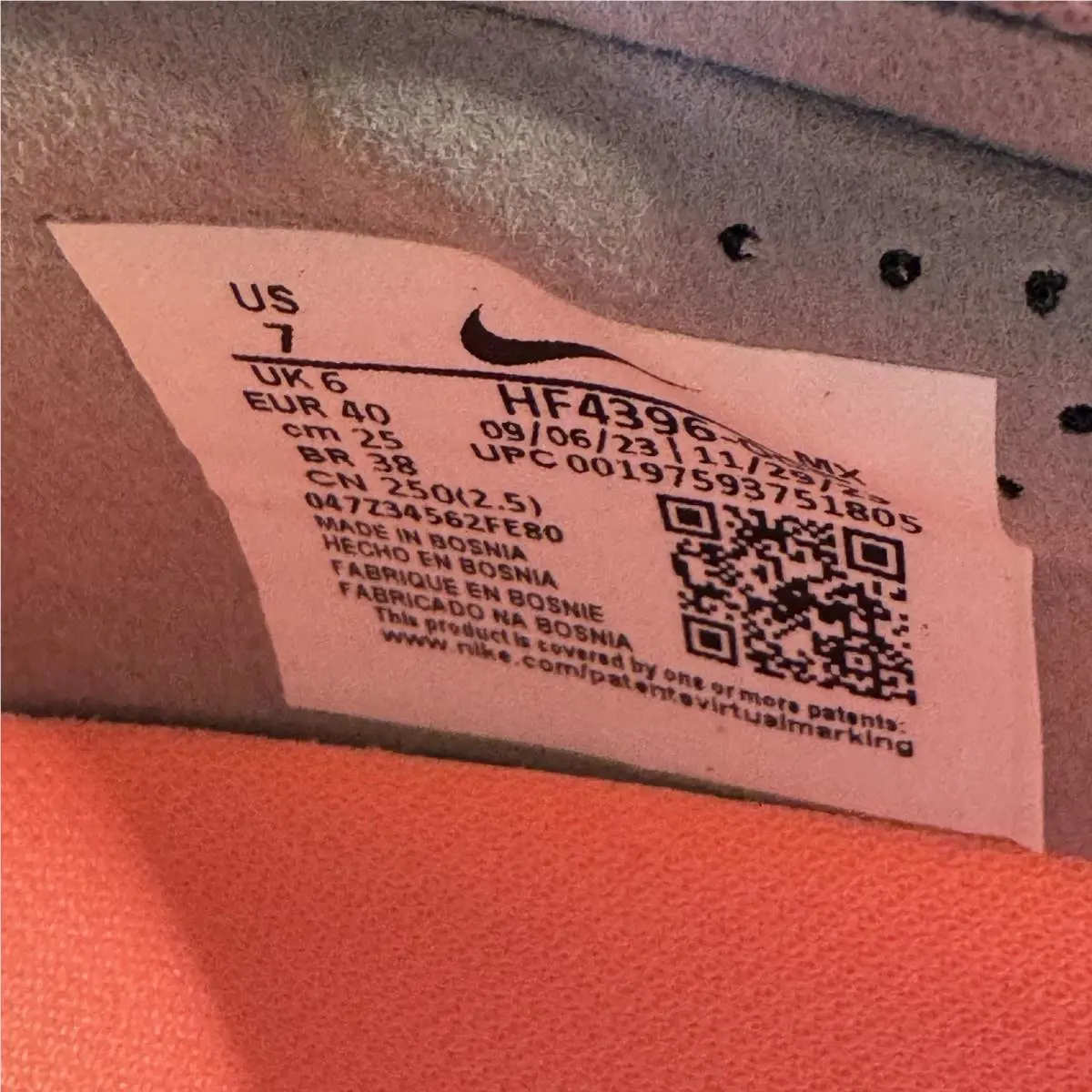 Nike shoes - Nike Zoom Vapor - Zoom Vapor - HF4396-001 - Gray 4
