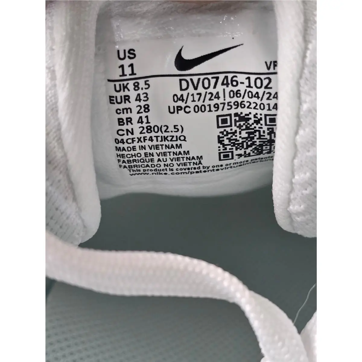 Nike shoes - Nike Flex Experience - Flex Experience - DV0746-102 - White 8