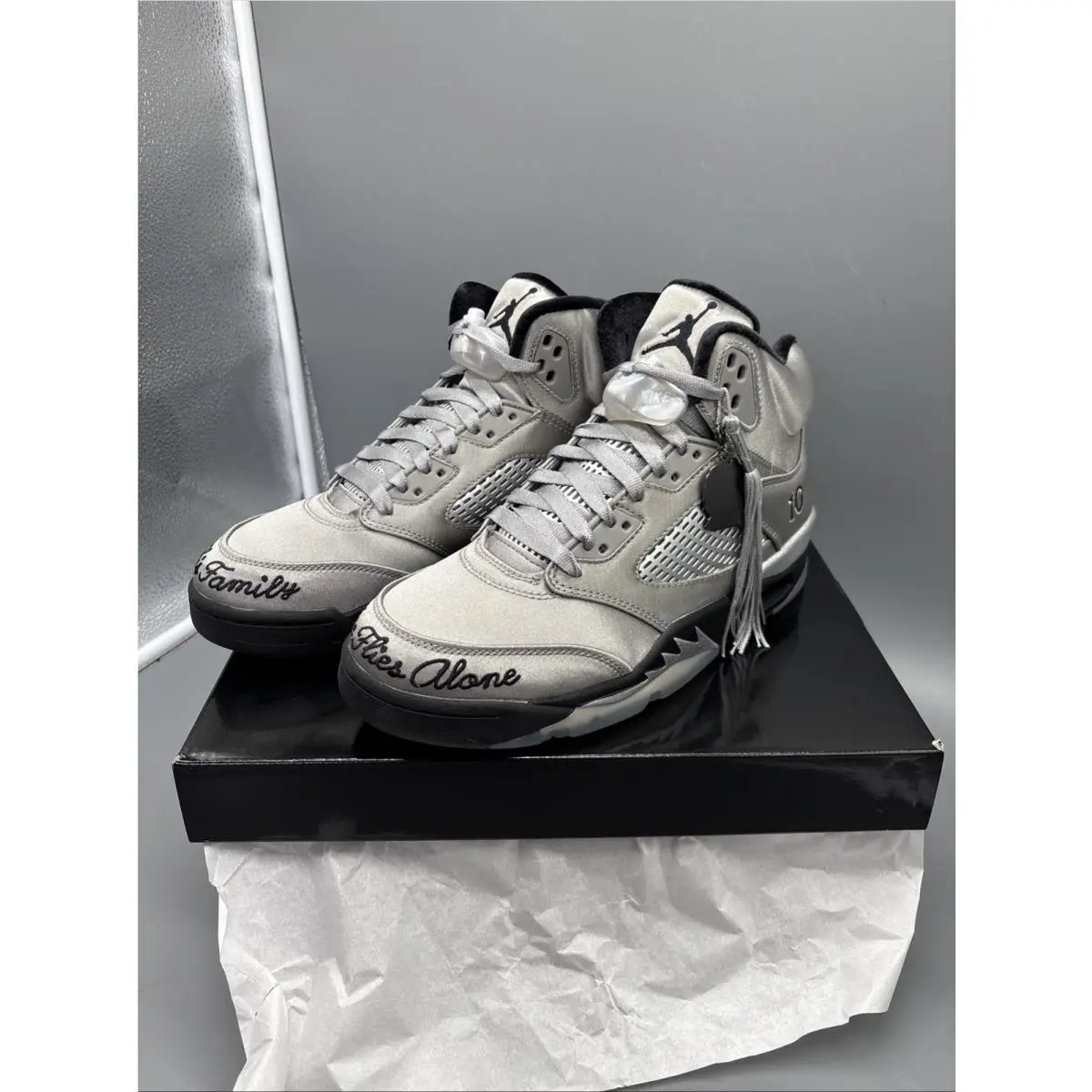 Nike shoes - Air Jordan 5 - Air - IO2038-001 - Silver 8