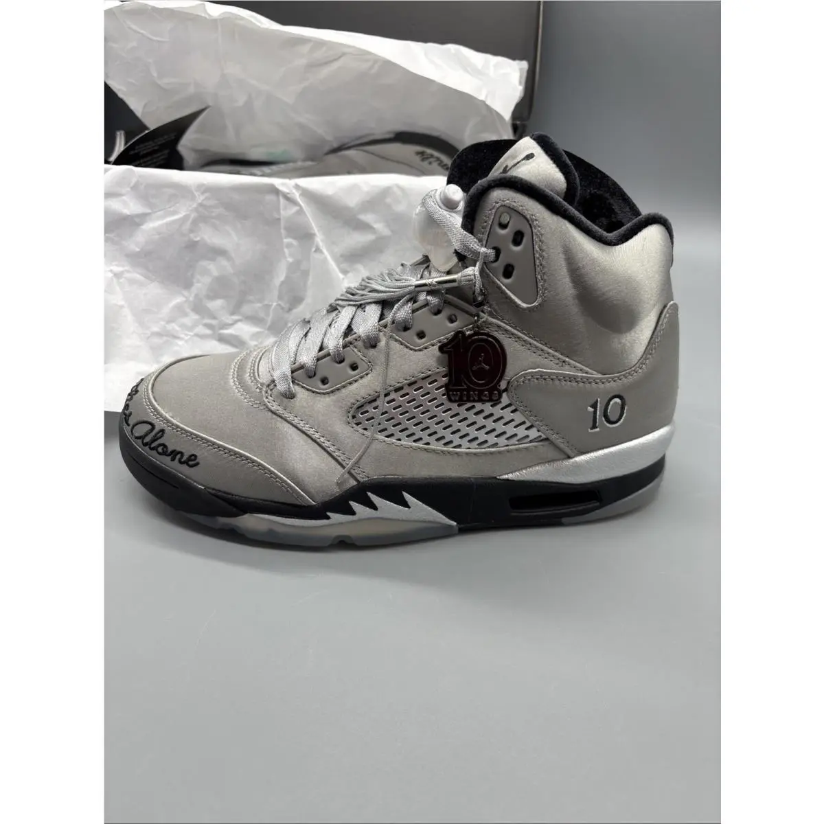 Nike shoes - Air Jordan 5 - Air - IO2038-001 - Silver 0