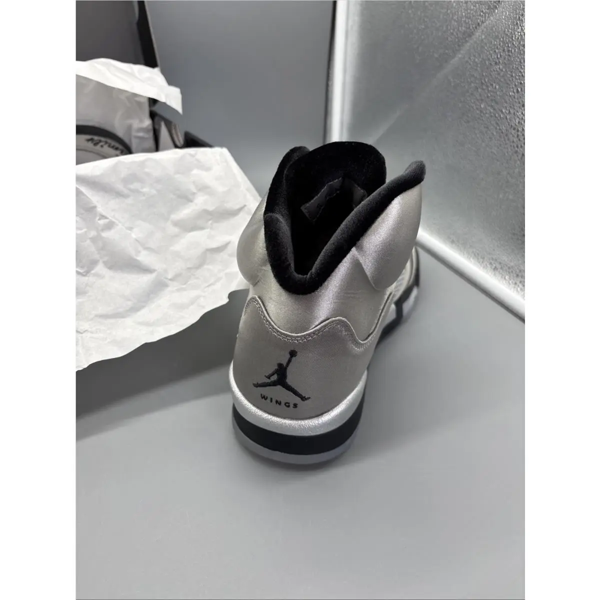 Nike shoes - Air Jordan 5 - Air - IO2038-001 - Silver 4