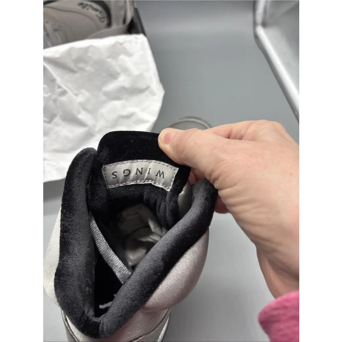 Nike shoes - Air Jordan 5 - Air - IO2038-001 - Silver 5