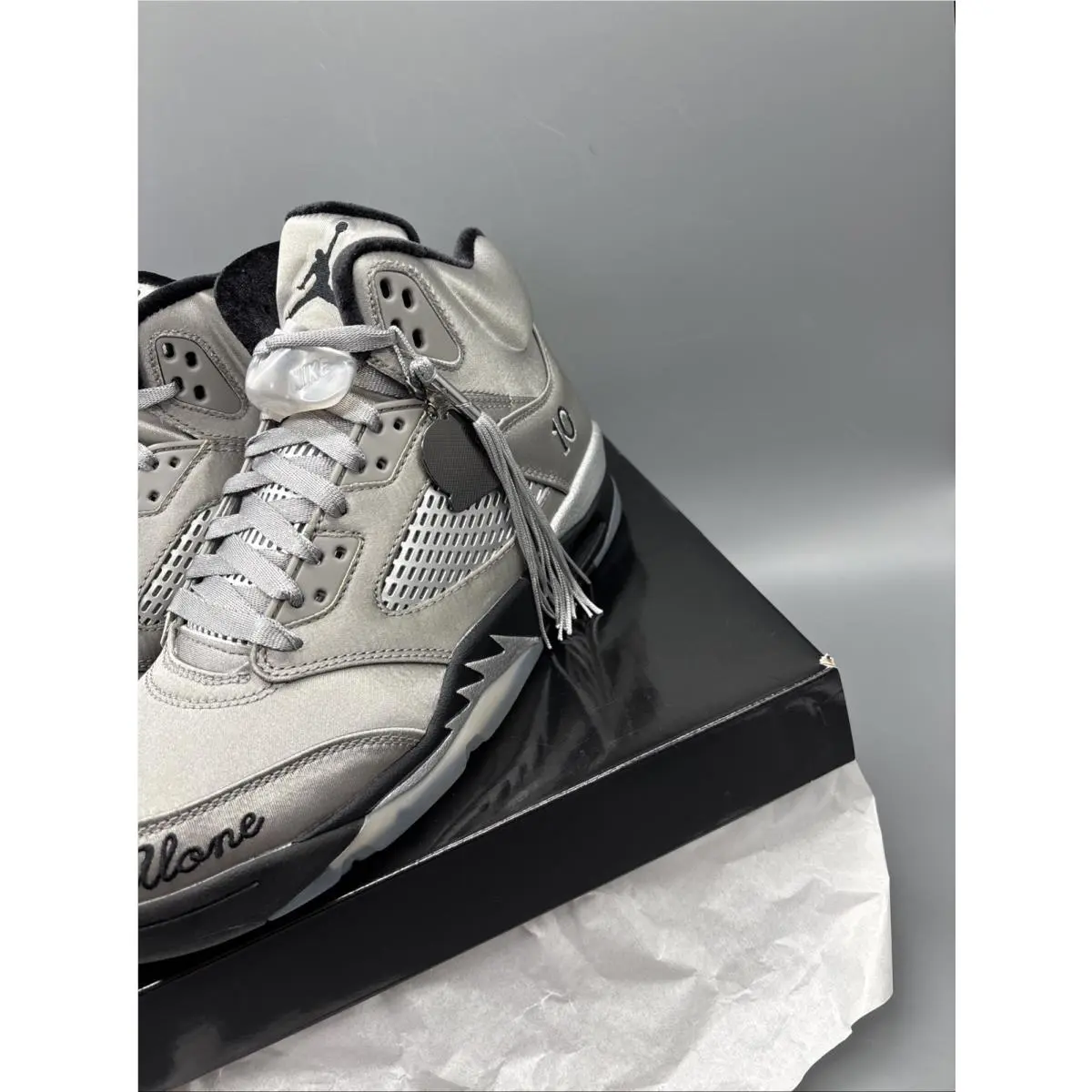 Nike shoes - Air Jordan 5 - Air - IO2038-001 - Silver 7