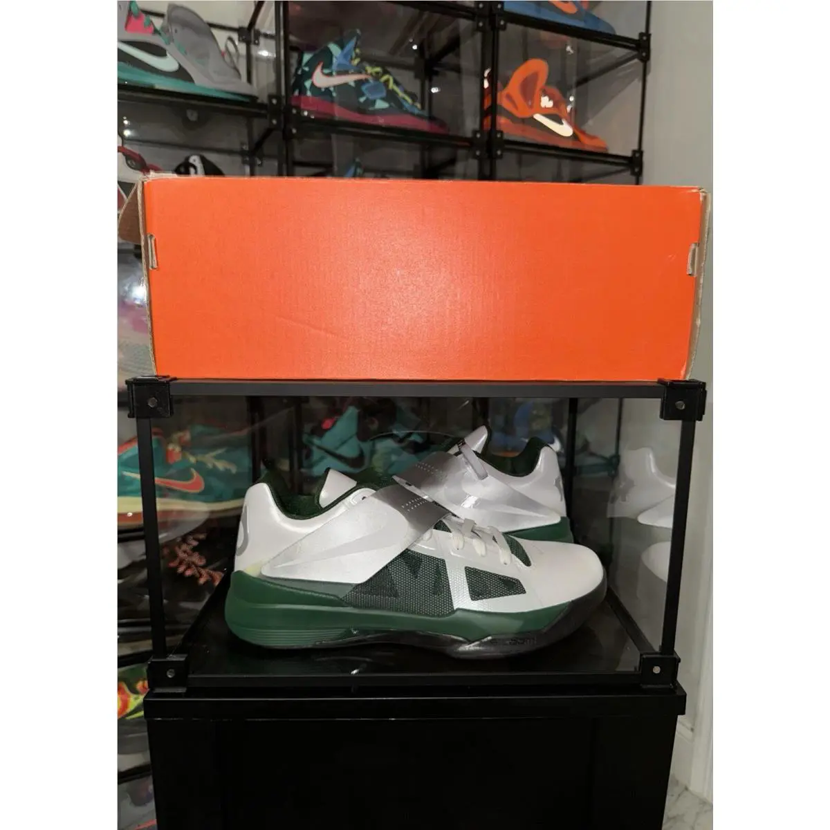 Nike shoes - Nike KD 4 - Green 1