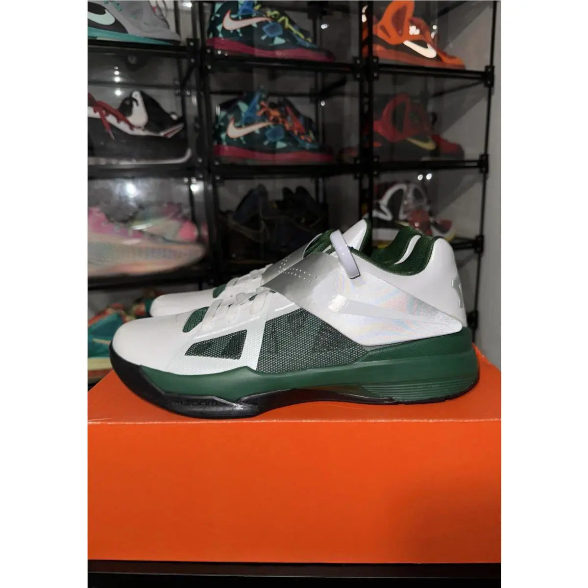 Nike shoes - Nike KD 4 - Green 2