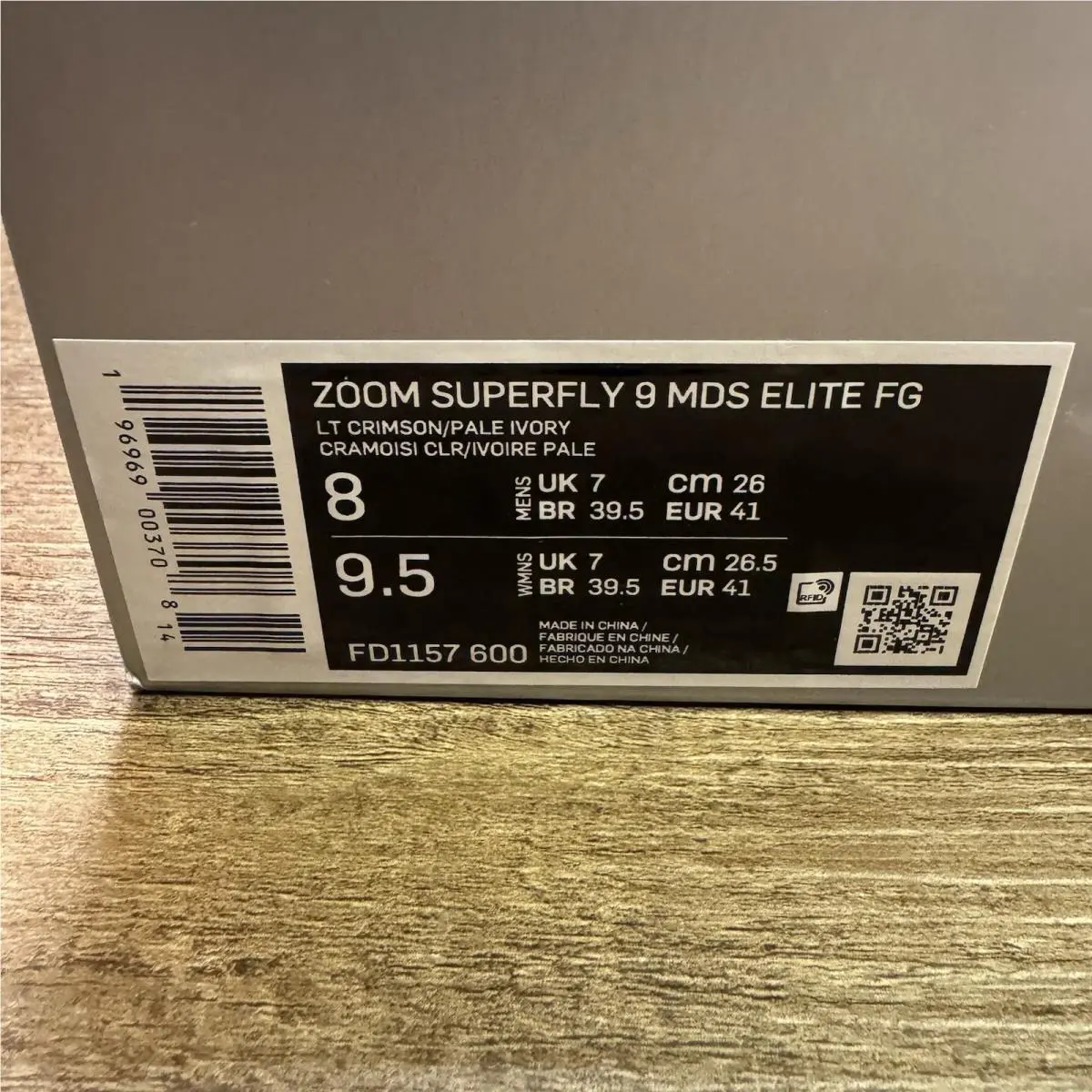 Nike shoes - Nike Zoom Mercurial Superfly 9 - FD1157-600 - Red 0