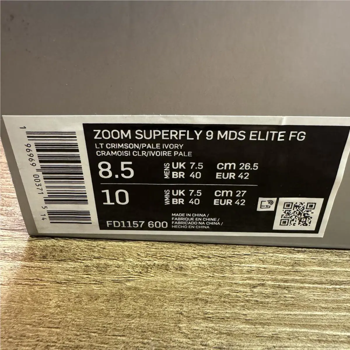 Nike shoes - Nike Zoom Mercurial Superfly 9 - FD1157-600 - Red 0