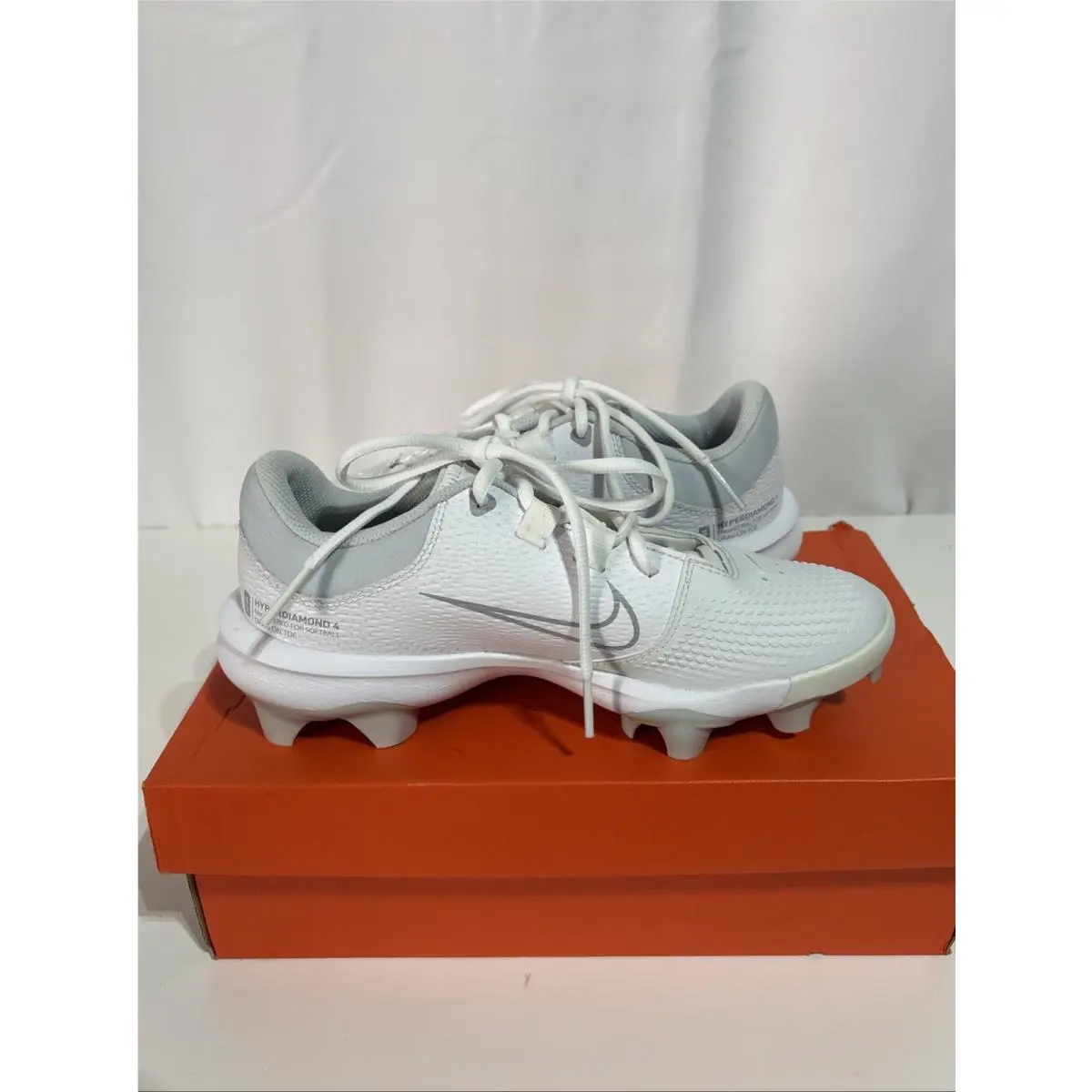 Nike shoes - Nike HyperDiamond 4 - HyperDiamond - DC8990-100 - White 7