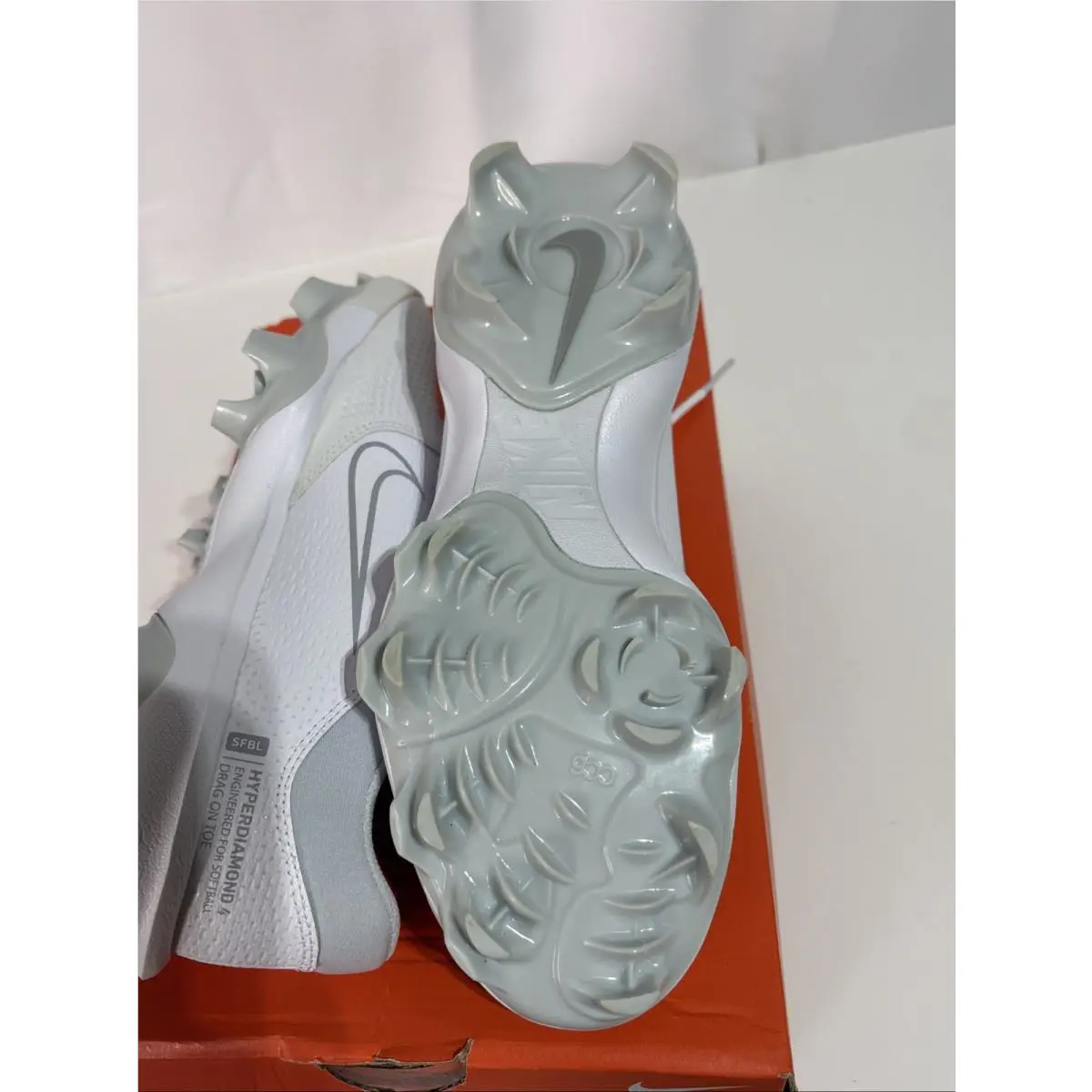 Nike shoes - Nike HyperDiamond 4 - HyperDiamond - DC8990-100 - White 10