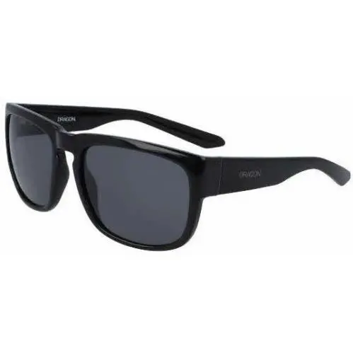 Dragon DR-RUNE-001 Sunglasses Sun Glasses 001 Black - Frame: BLACK, Lens: SMOKE