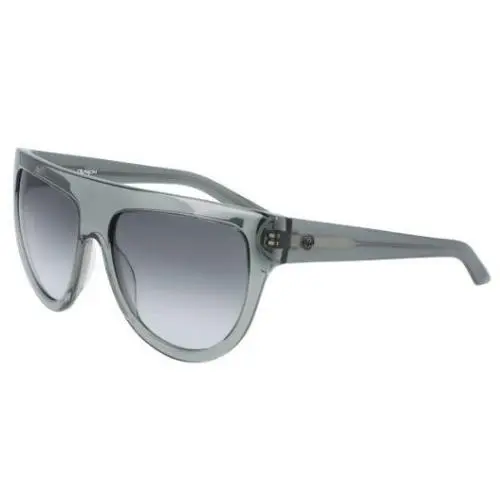 Dragon DR-DUSK-LL-020 Sunglasses 58mm - Frame: GREY CRYSTAL, Lens: LL SMOKE GRAD