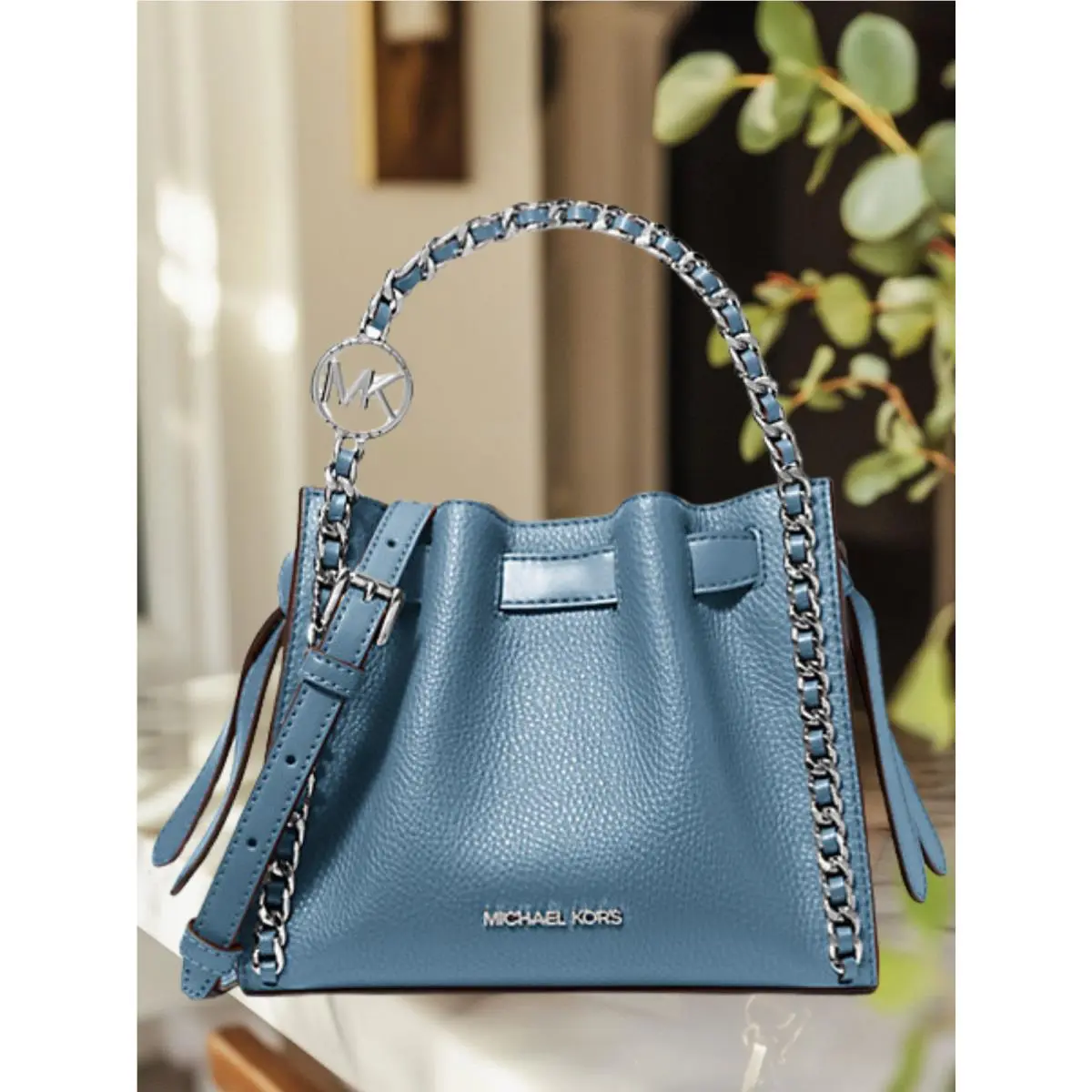Michael Kors  bag  - Michael Mina - Michael Mina - CHERRY, Hardware: Gold, Silver, Exterior: Black