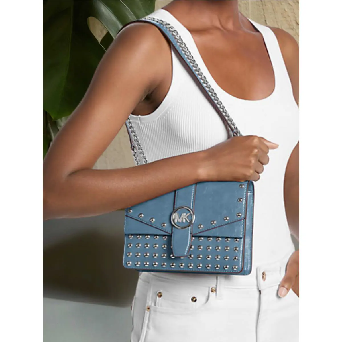 Michael Kors  bag  - Michael Greenwich - Michael Greenwich - 35F5SGRC1Y 35F5GGRC1Y - OLIVE, Hardware: Gold, Silver, Exterior: Black