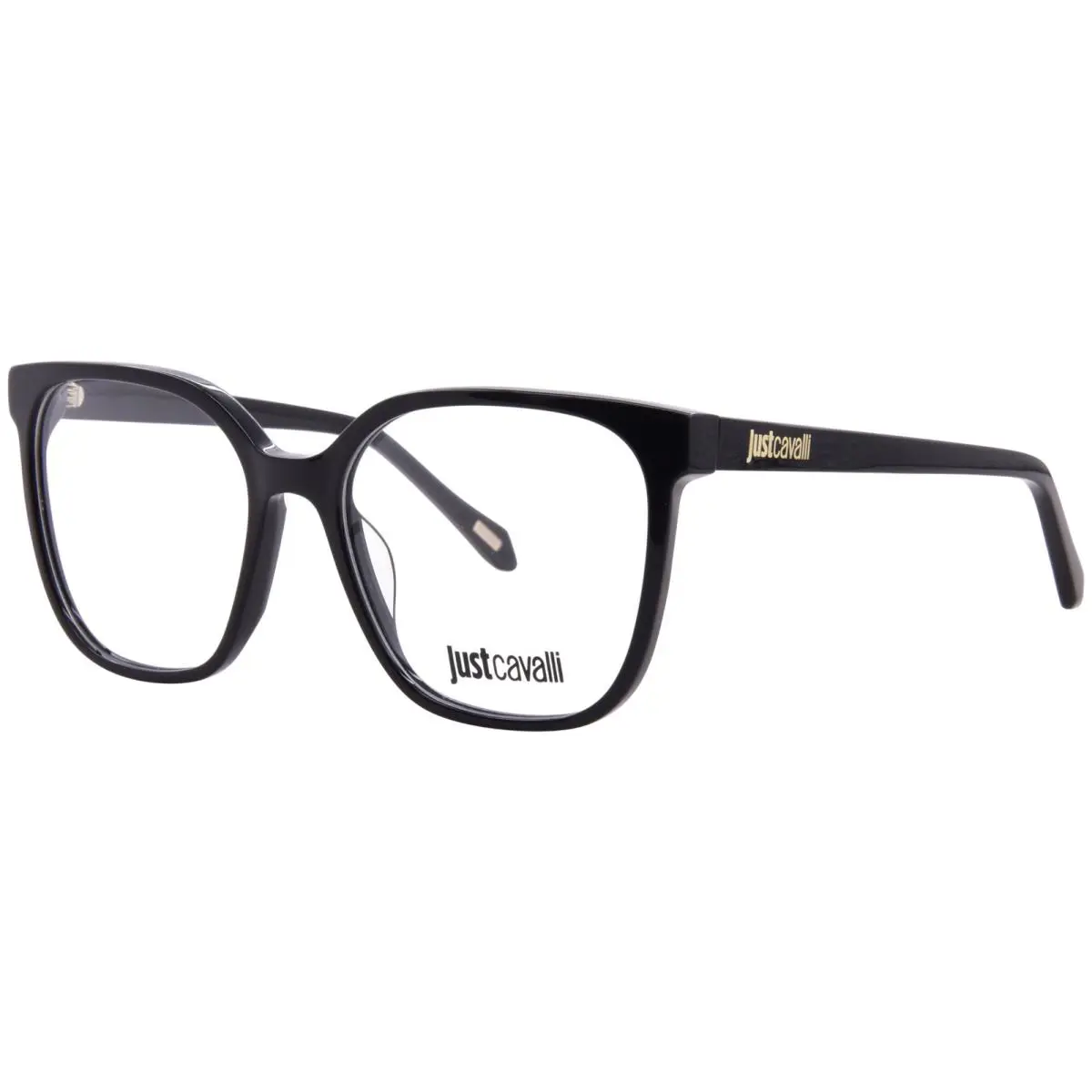 Just Cavalli VJC082 0700 Eyeglasses Women`s Shiny Black Full Rim 55mm