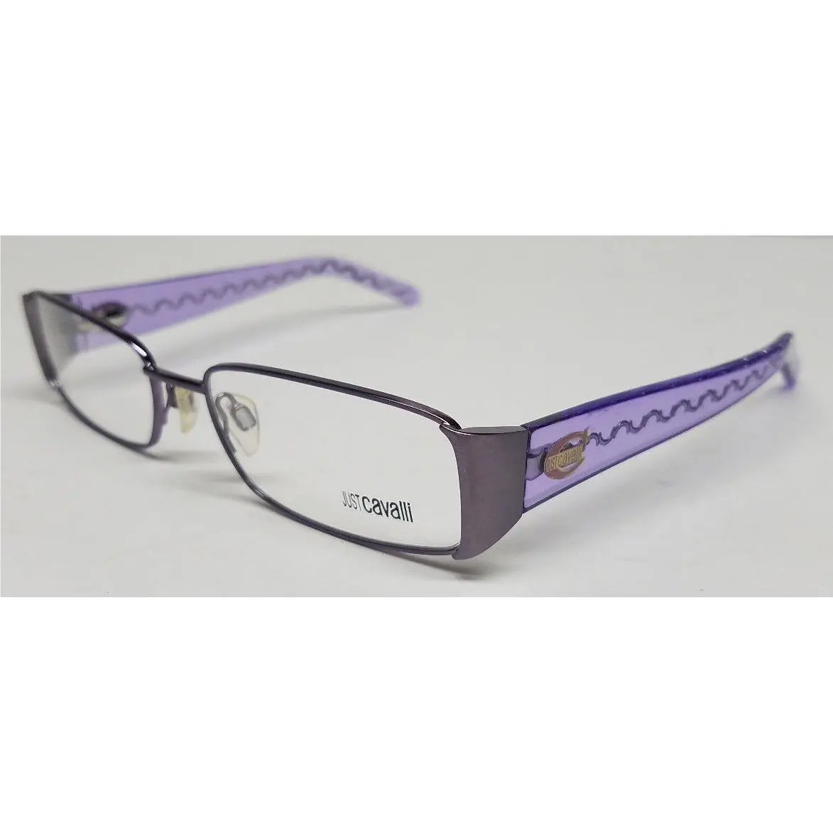 Just Cavalli Women`s Optical Eyeglasses Frames Purple JC0296 53-16-135