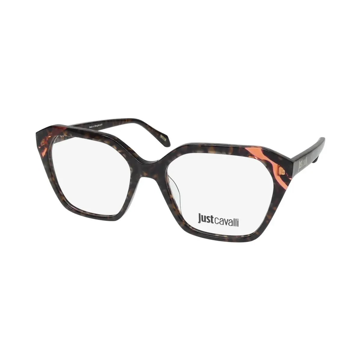 VJC078 Eyeglass Frame Geometric 53-17-140 Plastic Bangladesh by Just Cavalli