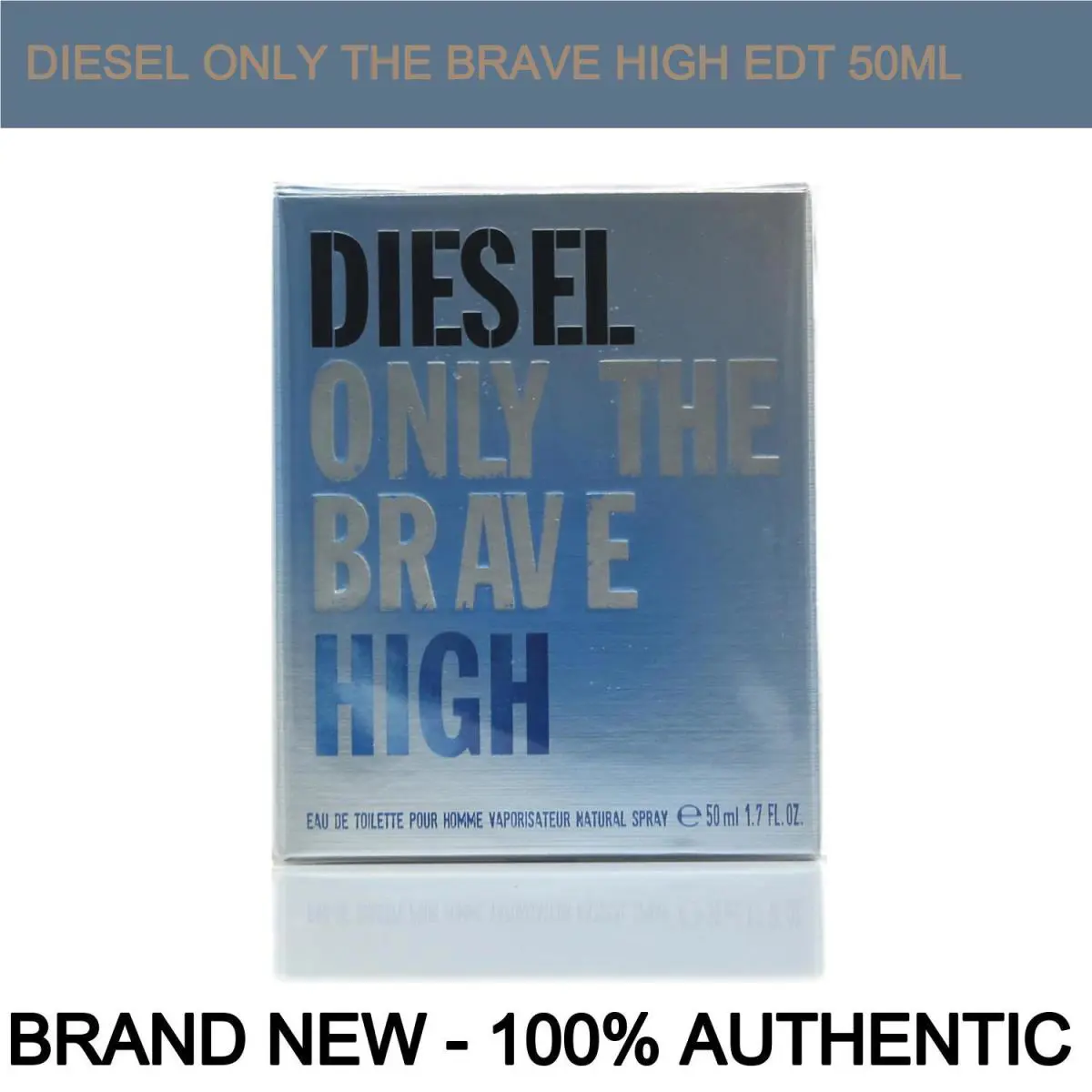Only The Brave High Eau de Toilette For Men Spray 1.7oz/50ml by Diesel