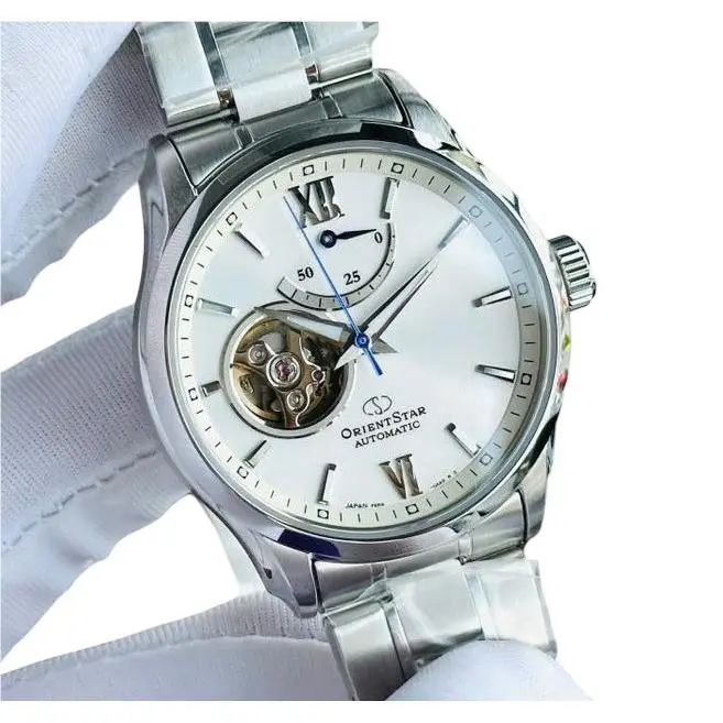 Star RE-AT0003S Automatic Sapphire Crystal Silver Dial Men`s Watch by Orient