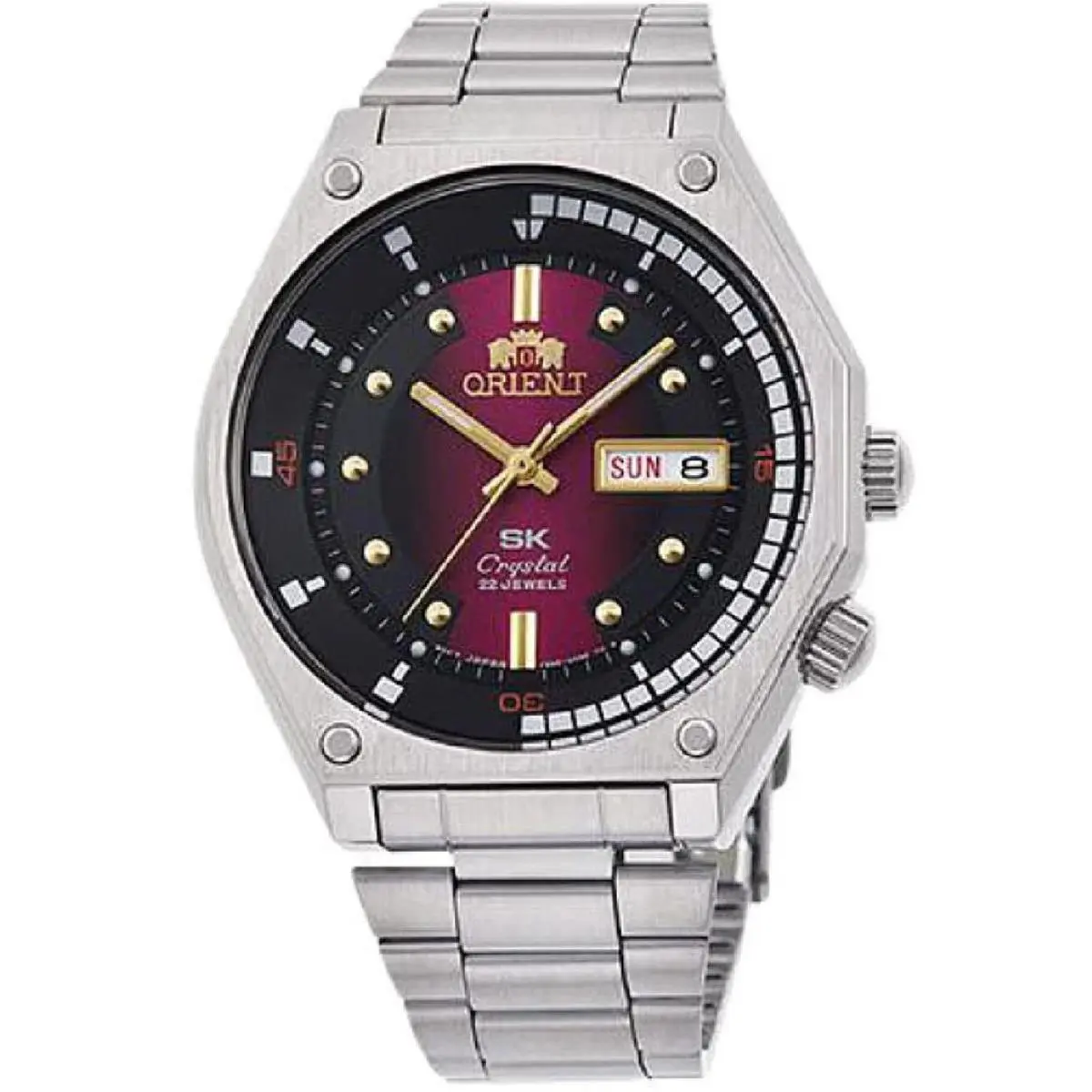 RA-AA0B02R19B Men`s SK Super King Diver Retro Automatic Day-date Watch by Orient