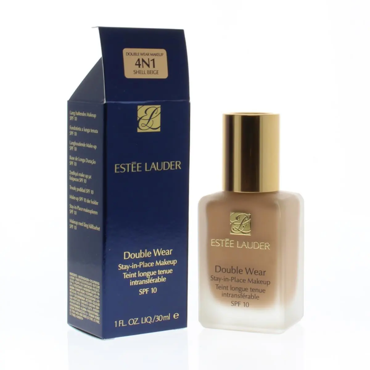 Estee Lauder Double Wear Stay-in-place Makeup Spf 10 4N1 Shell Beige 1oz/30ml