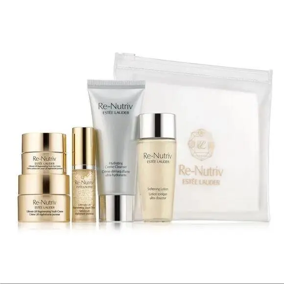 Estee Lauder Re-nutriv Ultimatye Lift Regenerating Youth 6 PC Luxury Set