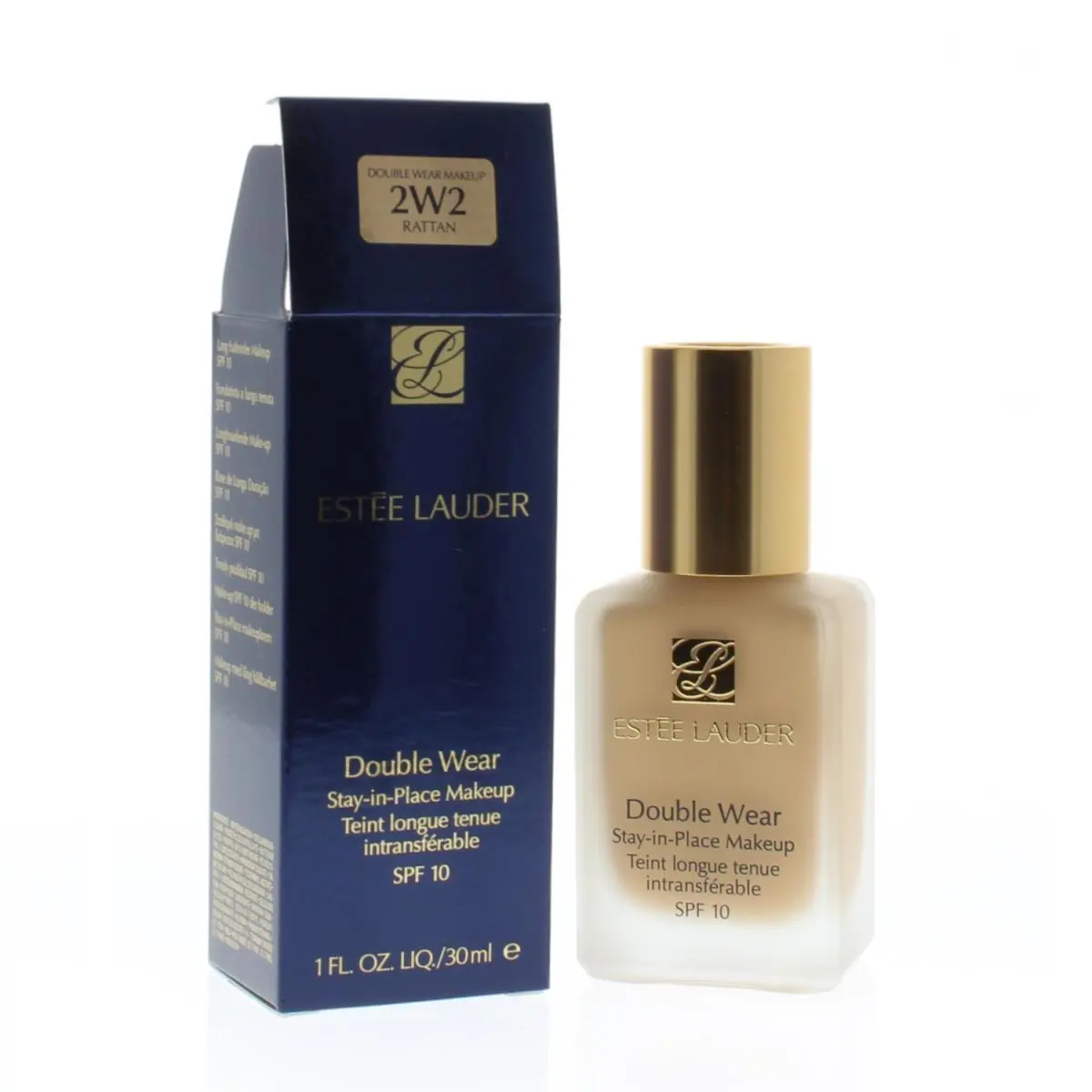 Estee Lauder Double Wear Stay-in-place Makeup Spf 10 2W2 Rattan 1oz/30ml