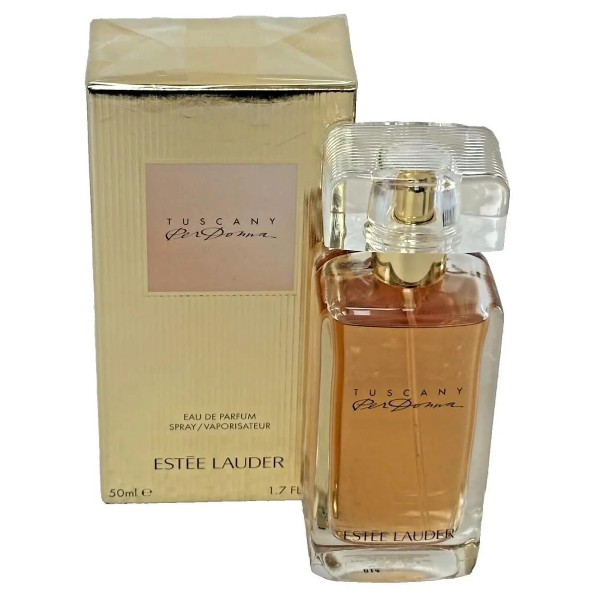 Tuscany Per Donna by Estee Lauder For Women 1.7 oz Edp Spray Box Non Cellophane