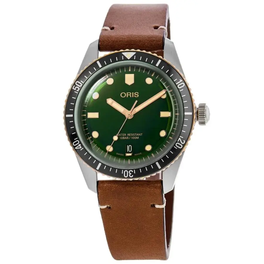 Oris Divers Sixty-five Green Dial Men`s Watch 01 733 7707 4357-07 5 20 45