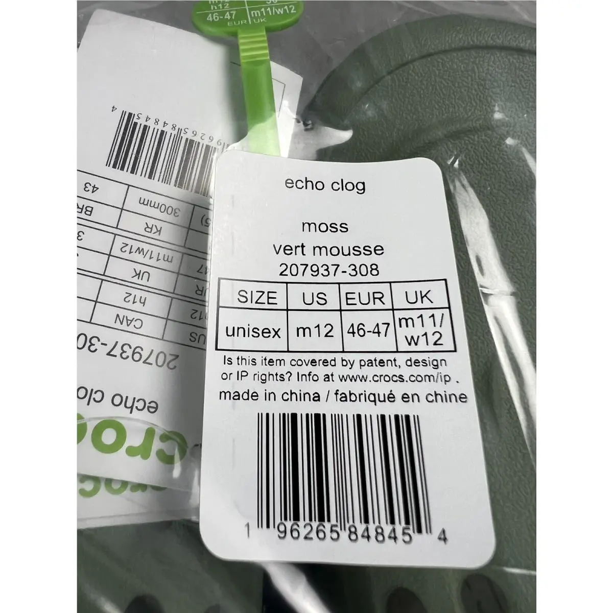 Crocs shoes - Crocs Echo - Echo - Green 1